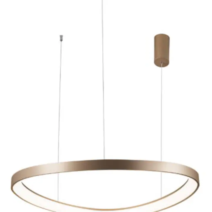 Lustra Loop 80 cm Auriu