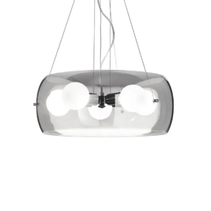 Lampa Suspendata AUDI-10 CROMO E27 max 5 x 60W