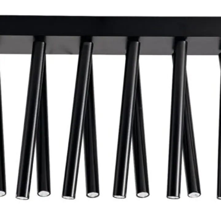 Plafoniera cu 12 brate Duct Negru