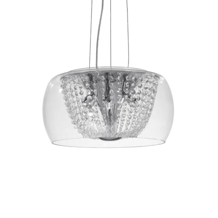 Lampa Suspendata AUDI-61 CROMO G9 max 6 x 40W