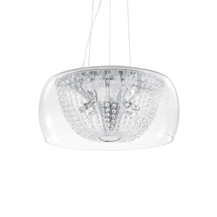 Lampa Suspendata AUDI-61 CROMO G9 max 8 x 40W