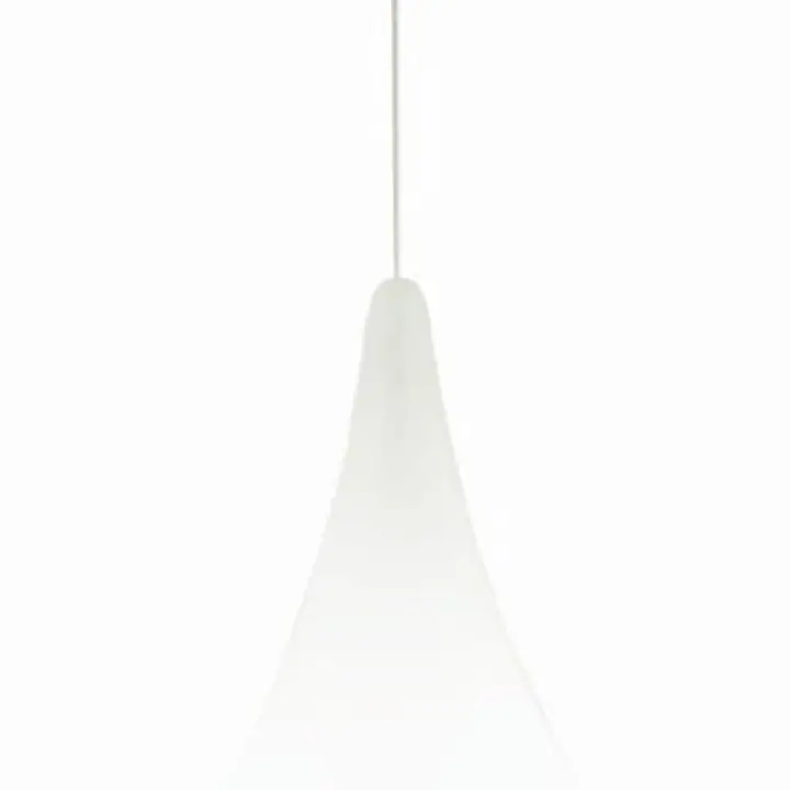 Lustra Drop 16 cm alb/nichel