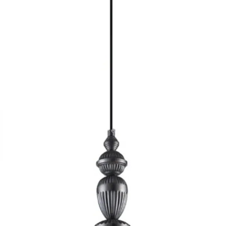 Lustra Talisa Transparent, Negru