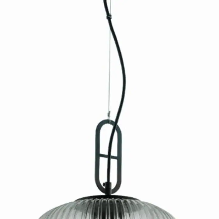 Lustra Verona Transparent, Negru
