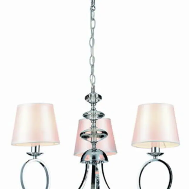 Candelabru cu 3 brate Lancia Alb, Crom