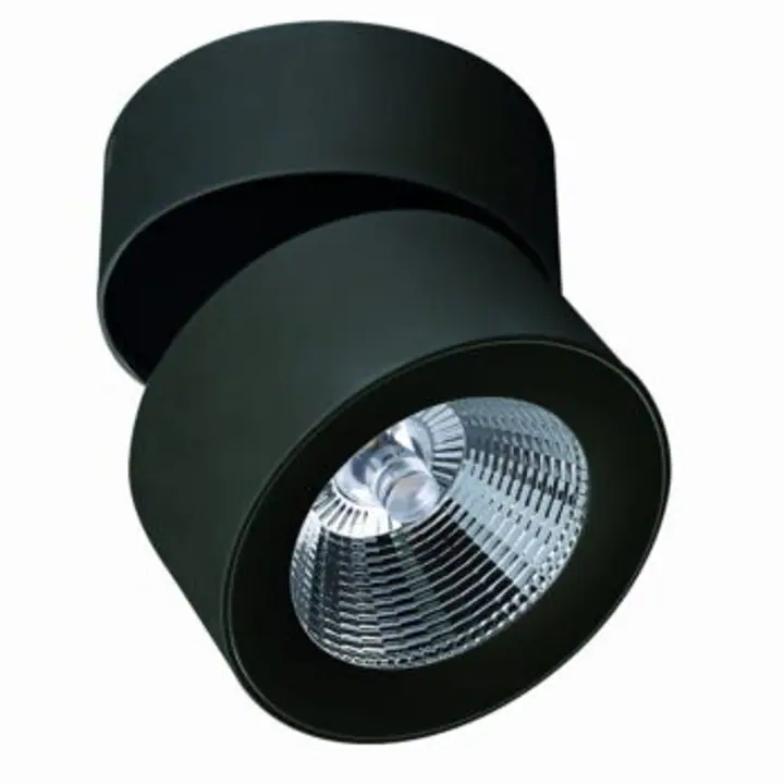 Aplica neagra cu spot Moris