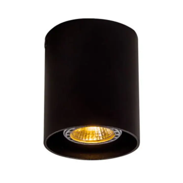 Spot rotund Dice Negru