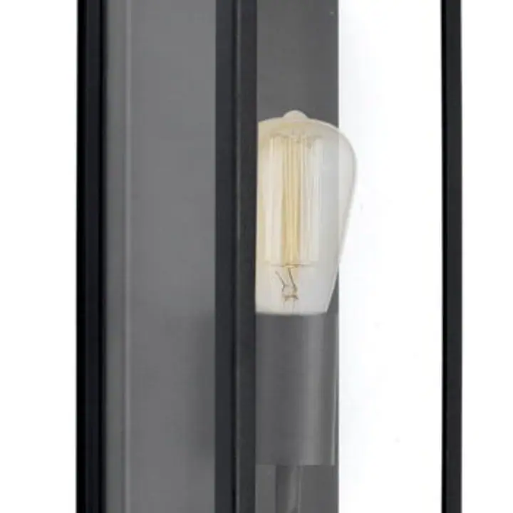 Aplica neagra de exterior Country