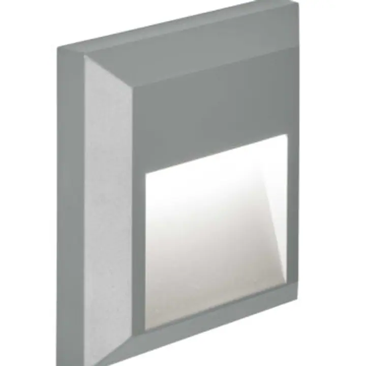 Aplica gri de exterior Leros Plus 125×125
