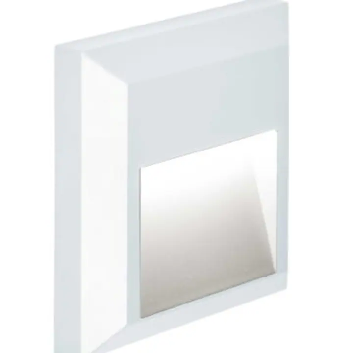 Aplica alba de exterior Leros Plus 125×125