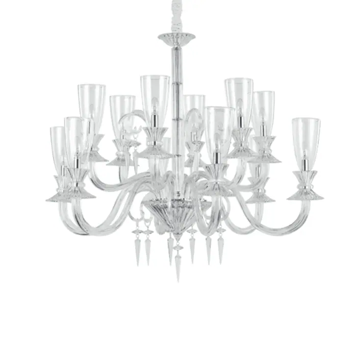 Lampa Suspendata BEETHOVEN CROMO E14 max 12 x 40W