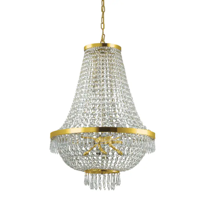 Lampa Suspendata CAESAR CROMO G9 max 12 x 40W
