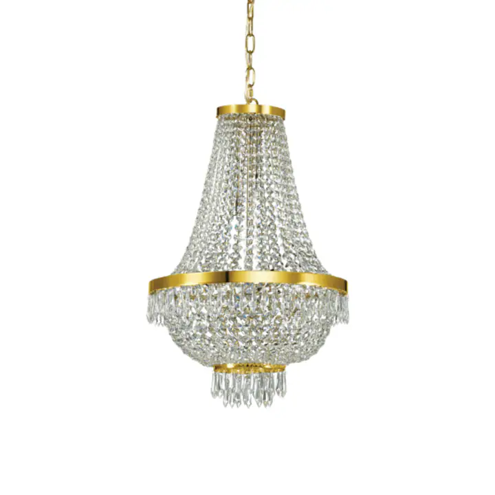 Lampa Suspendata CAESAR ORO G9 max 9 x 40W