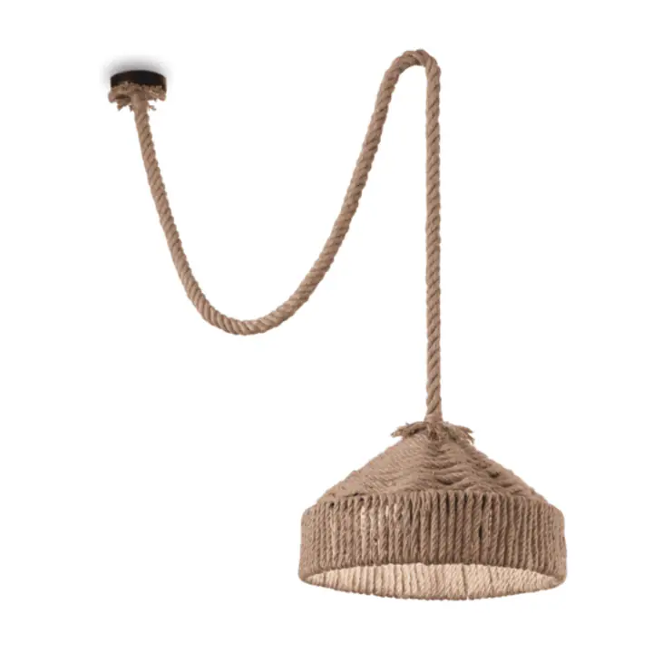 Lampa Suspendata CANAPA NERO E27 max 1 x 15W