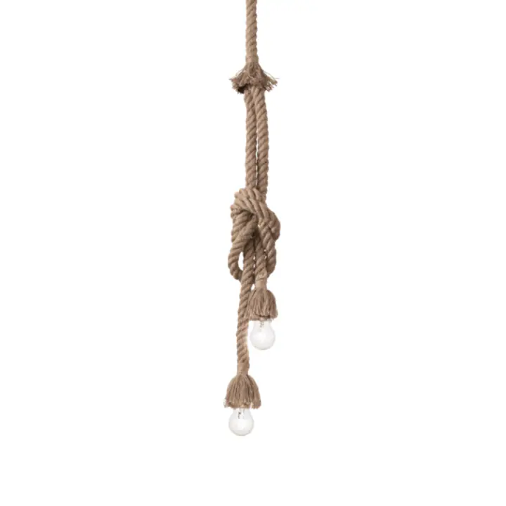 Lampa Suspendata CANAPA NERO E27 max 2 x 15W