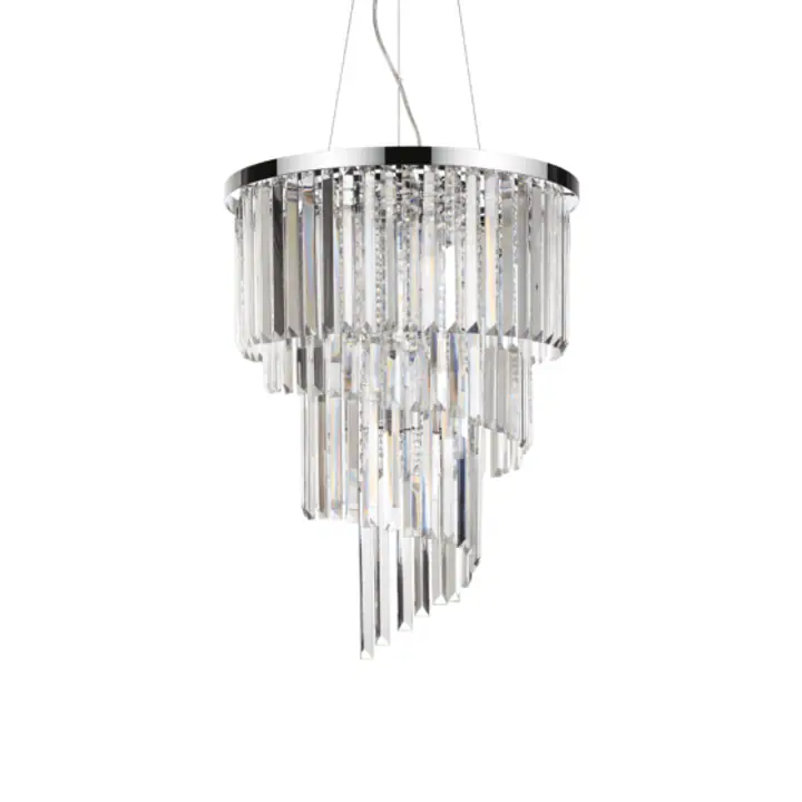 Lampa Suspendata CARLTON CROMO E14 max 12 x 40W