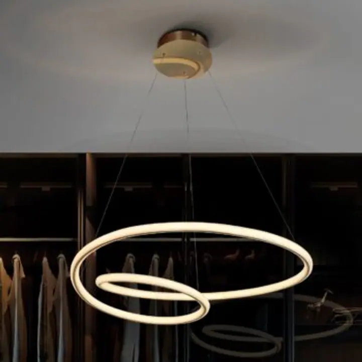 Lustra aurie Tube