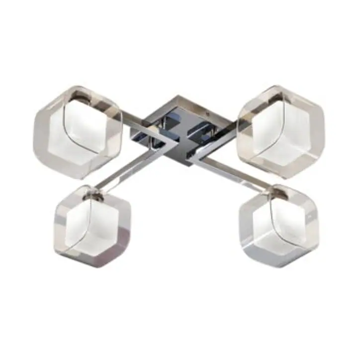 Plafoniera cu 4 brate Cube