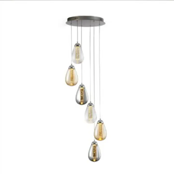 Lustra crom cu 6 brate Taccia