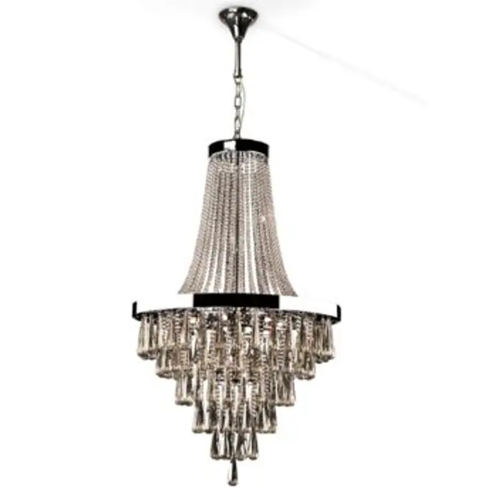 Candelabru din metal si cristal Palace
