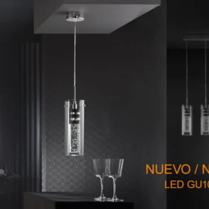 Lustra cu led Bubble