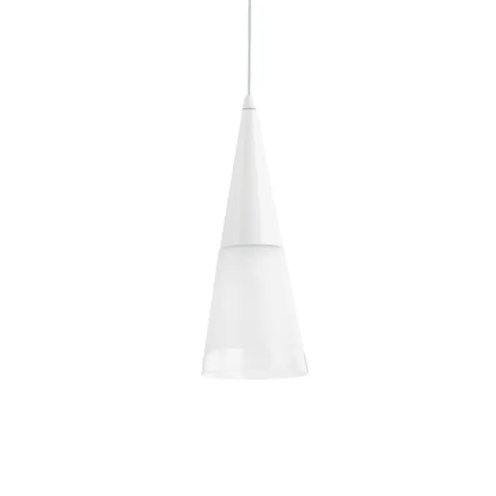Lampa Suspendata CONO BIANCO E14 max 1 x 40W