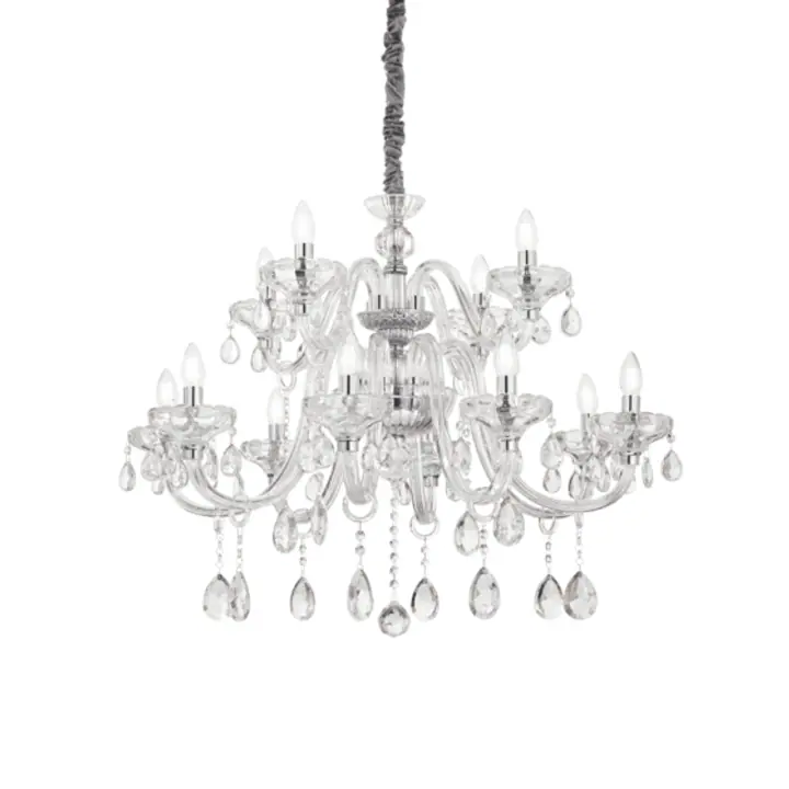 Lampa Suspendata CONTINENTAL CROMO E14 max 12 x 40W