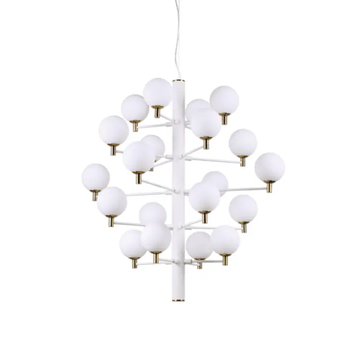 Lampa Suspendata COPERNICO BIANCO G9 max 20 x 40W