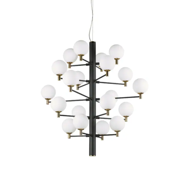 Lampa Suspendata COPERNICO NERO G9 max 20 x 40W