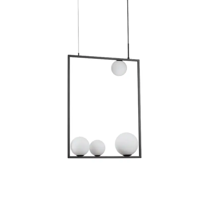 Lampa Suspendata CULTO NERO+OTTONE G9 max 4 x 28W