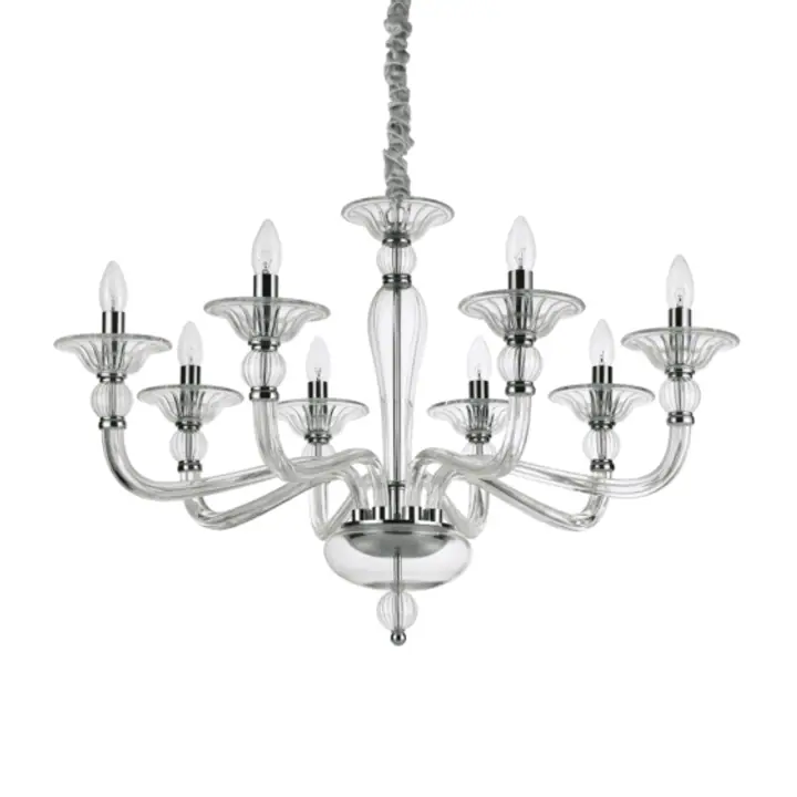Lampa Suspendata DANIELI CROMO E14 max 8 x 40W
