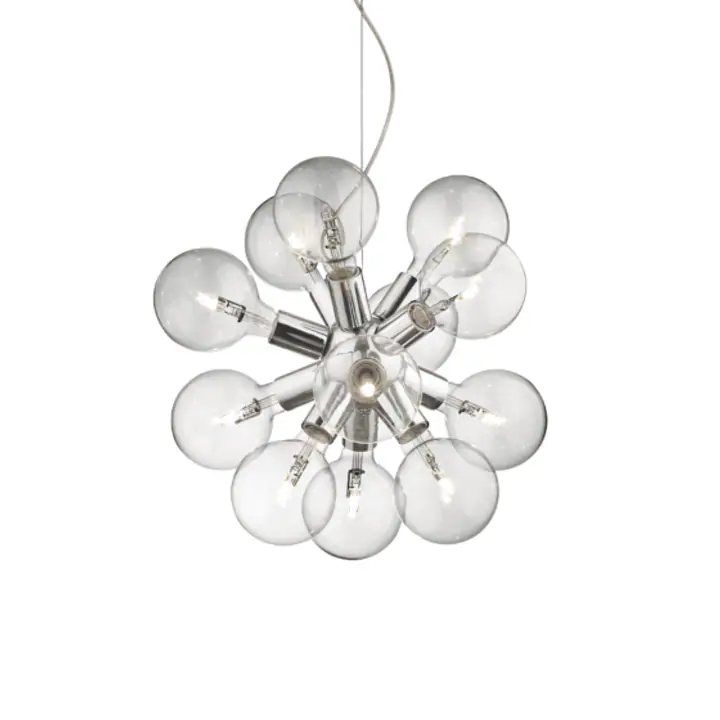 Lampa Suspendata DEA CROMO E27 max 12 x 42W