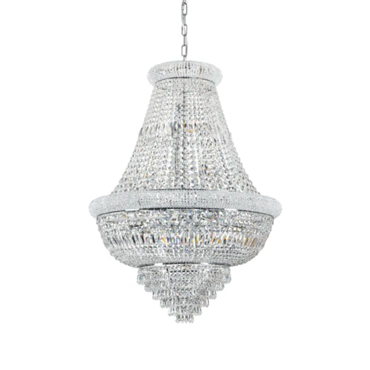Lampa Suspendata DUBAI CROMO E14 max 24 x 40W