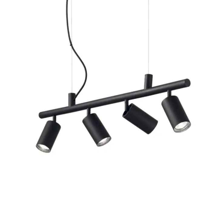 Lampa Suspendata DYNAMITE NERO GU10 max 4 x 28W