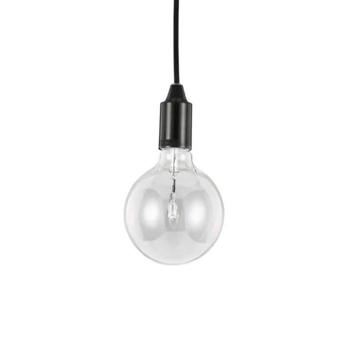 Lampa Suspendata EDISON NERO E27 max 1 x 60W