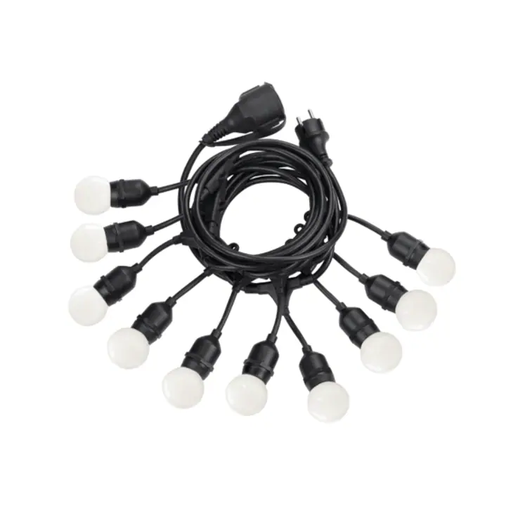 Lampa Suspendata FIESTA NERO E27 max 10 x 15W