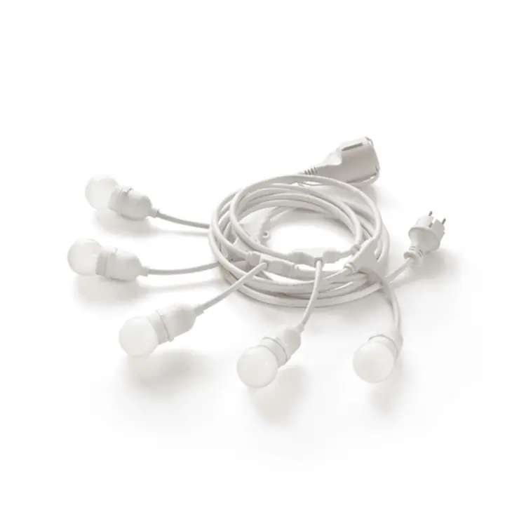 Lampa Suspendata FIESTA BIANCO E27 max 5 x 15W