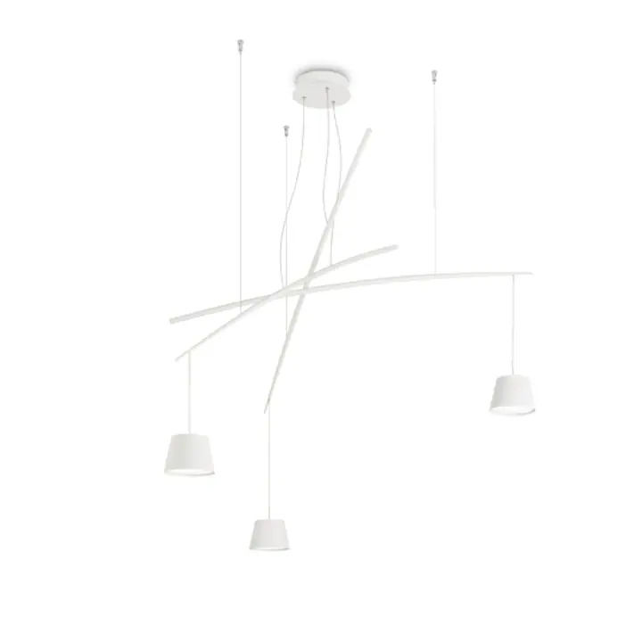 Lampa Suspendata FISH BIANCO LED 18W