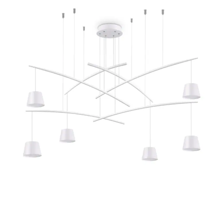 Lampa Suspendata FISH BIANCO LED 37W