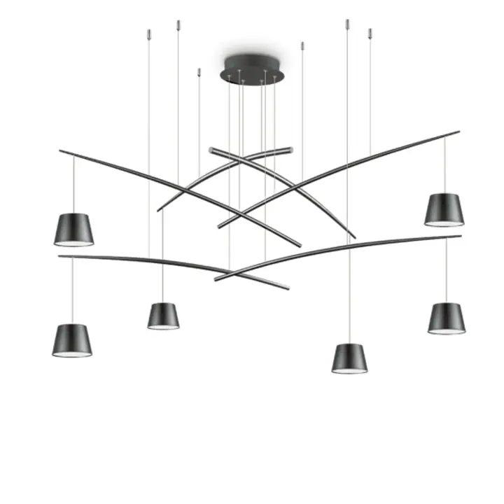 Lampa Suspendata FISH NERO LED 37W