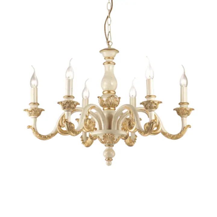 Lampa Suspendata GIGLIO ORO E14 max 6 x 40W