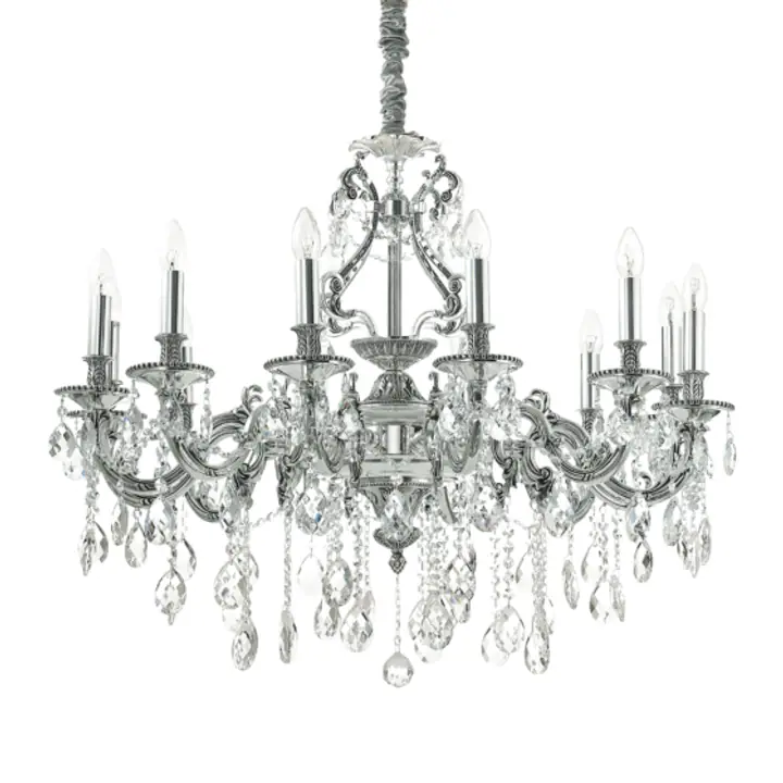 Lampa Suspendata GIOCONDA ARGENTO E14 max 12 x 40W