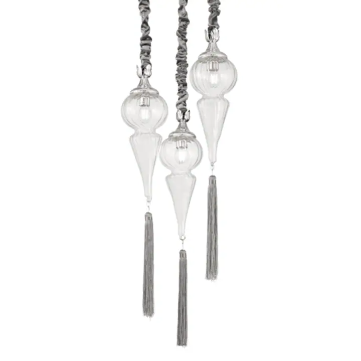 Lampa Suspendata HAMMAM ARGENTO E14 max 3 x 40W