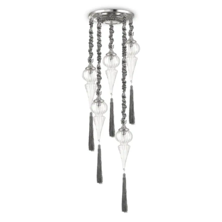 Lampa Suspendata HAMMAM ARGENTO E14 max 5 x 40W