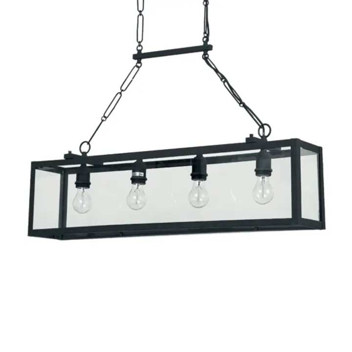Lampa Suspendata IGOR NERO E27 max 4 x 60W